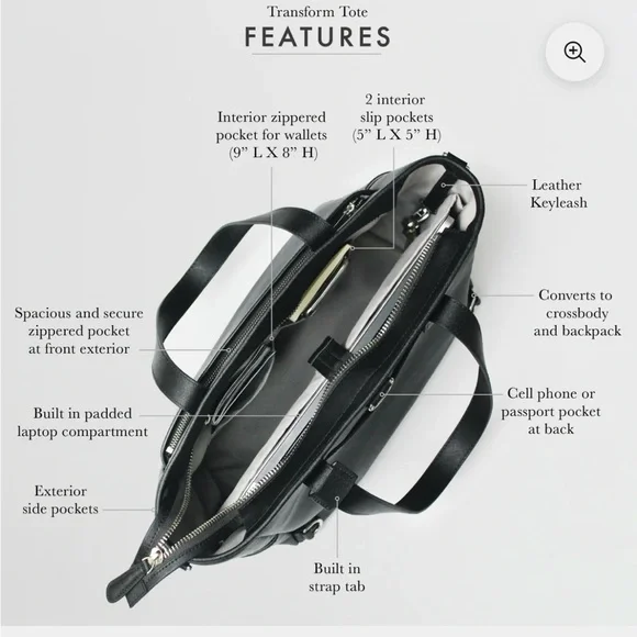 Elegant Gray Women's Tote Bag - Picture 9 of 9